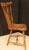American fan back Windsor Side Chair, early 19th century. Very well shaped crest rail & seat. Well turned, ring carved,...