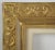A very fine carved and gilt Aesthetic Movement French Neoclassical-style painting frame exudes elegance with a refined and...