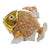 Vintage Articulated Cloisonné Enamel Koi Fish Figurine Large Five Inch For Sale