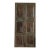 Vintage Carved Waves Barn Doors – Reclaimed Wood Double Doors 80x38 For Sale