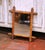 Bring subtle charm and texture to a wall with this antique French faux bamboo mirror, crafted circa 1900. The rectangular...