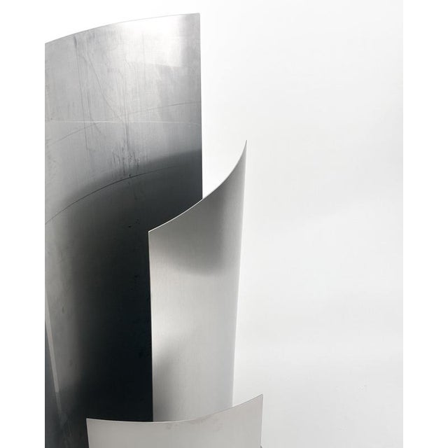 Contemporary Essenz Floor Lamp in Concrete with Steel and Aluminium by Case Studios For Sale - Image 3 of 11