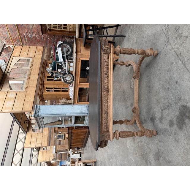19th Century Oak Console Table For Sale - Image 12 of 13