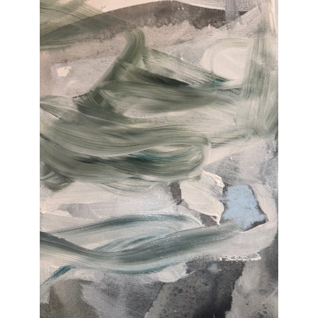 2020s “Silver Sky” Original Painting by Hayley Morée For Sale - Image 5 of 5