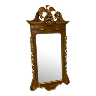 1950s George II Style Parcel Gilt Mirror For Sale