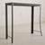 1950s French Industrial Steel Console Table with Gear Detail, 1950s For Sale - Image 5 of 11