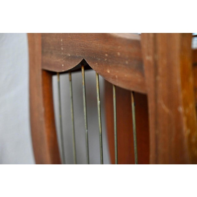 Vintage Music Stand with Lyre Legs, 1960s For Sale - Image 11 of 15