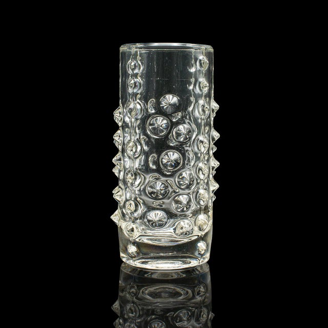 Late 20th Century 1970's Small Vintage Bohemian Flower Vase For Sale - Image 5 of 11