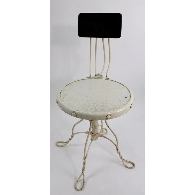 Industrial Adjustable Stool For Sale - Image 11 of 13