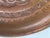 Vintage Persian Hand-Worked Copper Repoussé Wall Charger With Birds & Floral Motif For Sale - Image 4 of 8