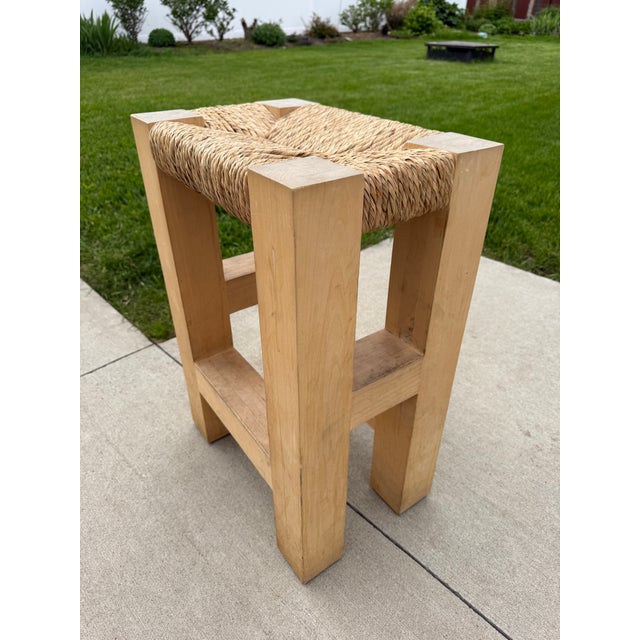 Landon Cole Custom Furniture Bar Stools (Inspired by James Perse "Helena Bar Stool") For Sale - Image 6 of 17