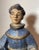 Wood Large 1600's Antique Hand Carved Polychromed Santos St. Francis Sculpture Statue For Sale - Image 7 of 15