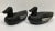 Folkart Hand Carved Wood Primitive Duck Decoys-a Pair For Sale - Image 13 of 13
