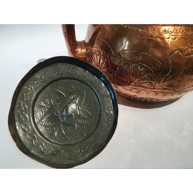 Copper Water Kettle Pot, Tuscany, Italy, 1890s For Sale - Image 14 of 18