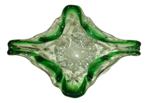 Vintage Bowl in Murano Glass, 1960s