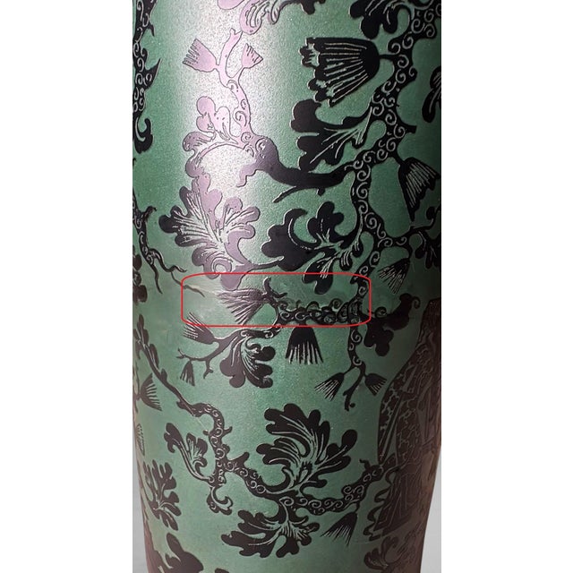 Finzi “Oro Zecchino” Decorated Ceramic Vase For Sale - Image 13 of 18