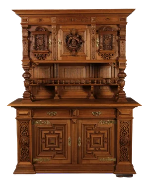 Antique Art Nouveau Buffet, 1900