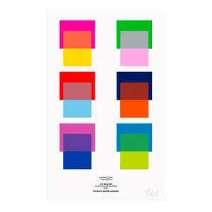 Lesson No. 8 Fine Art Print 28.75” X 46” by Liz Roache