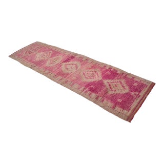 Mid 20th Century Burnt Orange Wool Tribal Carpet For Sale