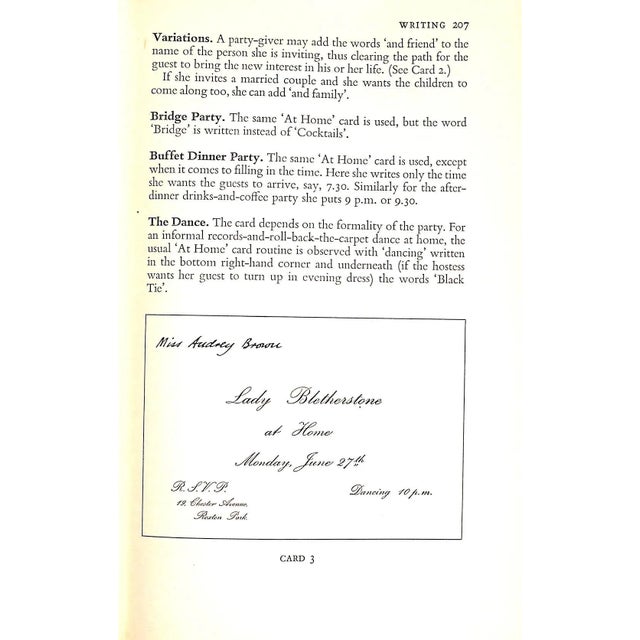 Paper "Lady Behave: A Guide to Modern Manners" 1956 Edwards, Anne & Beyfus, Drusilla For Sale - Image 7 of 11