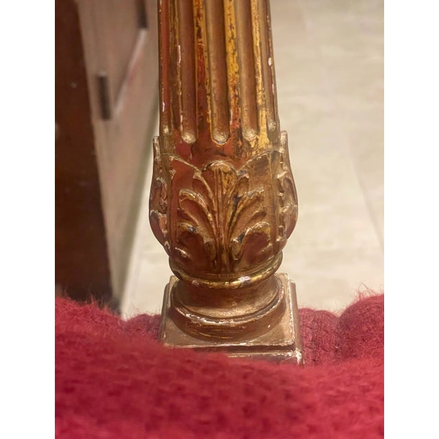 Late 19th Century French Louis XVI Gilded Loveseat For Sale In Philadelphia - Image 6 of 7