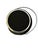 Vintage Mid-Century Modern Black & Silver Ice Bucket Lid, Handle For Sale - Image 4 of 5