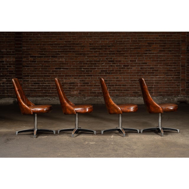 MCM Five-Piece Dining Table and Chair Set by Chromcraft For Sale - Image 10 of 16