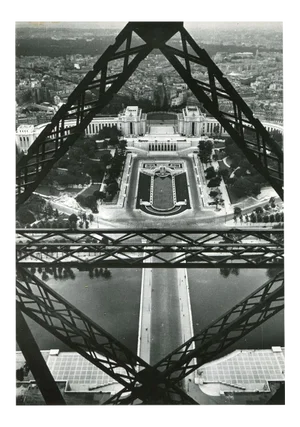 Eiffel Tower, Paris, 1955