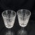 Late 20th Century Vintage Waterford Crystal “Clare” White Wine Glasses, Goblets - Pair For Sale - Image 5 of 12