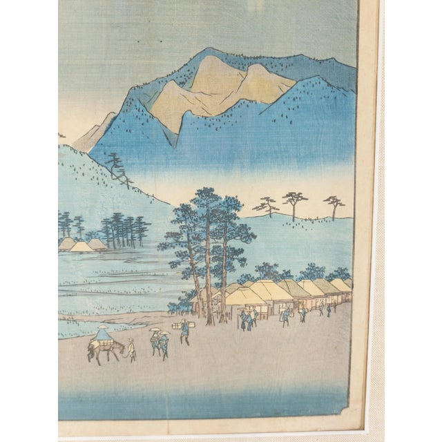 Late 19th Century Japanese Woodblock Print by Utagawa Hiroshige For Sale - Image 5 of 11