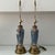 Metal 1990s Chinoiserie Hand Painted Table Lamps - a Pair For Sale - Image 7 of 12