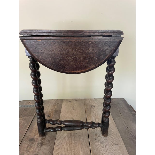 Small Vintage Side Table, 1980s For Sale - Image 4 of 9