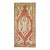 Antique Zabihi Collection Red Turkish Anatolian Oushak Rug - 4'5" x 8'9" For Sale
