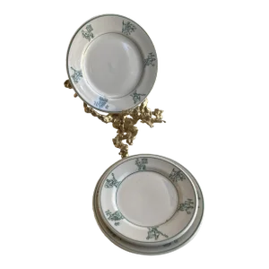 Vintage Syracuse China Plates- Set of 3