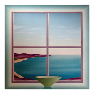 Daniel Joshua Goldstein Kennett'S Window High Tide (Variation #2) 1988 Collage