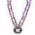 16" Vintage Carol Felley Amethyst and Sterling Southwestern Necklace For Sale - Image 4 of 11