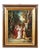 Adolphe Joseph Thomas Monticelli, Gallant Scene, 19th Century, Oil on Board, Framed For Sale