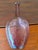 Glass 1970s Mid-Century Modern Hand-Blown Amethyst Purple Glass Decanter Bottle / Vase For Sale - Image 7 of 9