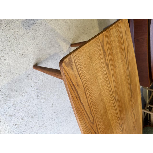 Mid-Century Modern Danish Teak Surfboard Coffee Table For Sale - Image 5 of 7