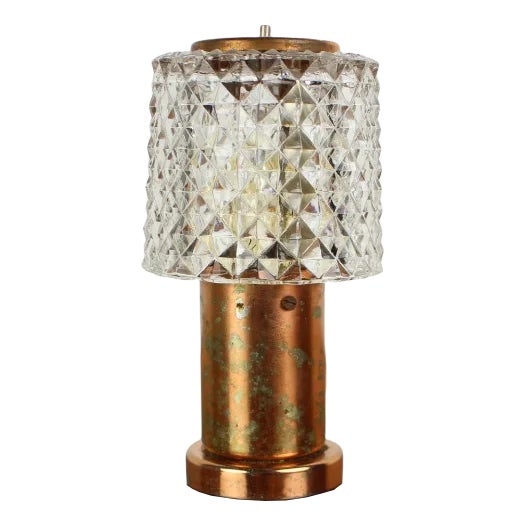 Table Lamp by Kamenicky Senov for Preciosa, 1970s For Sale