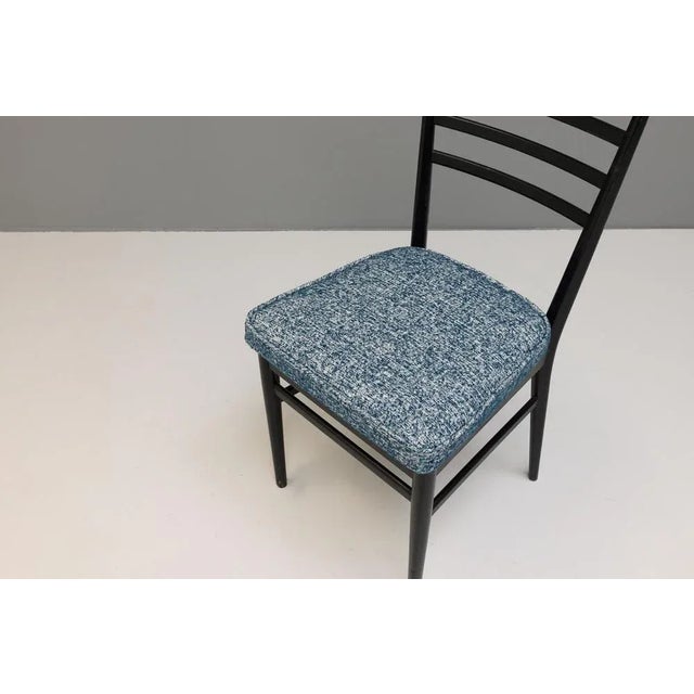 Wood Ebonised Dining Chairs, 1960, Set of 4 For Sale - Image 7 of 9