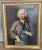 Store Item: 18th Century Early Anglo- American Colonial Portrait Painting of a Gentleman Oil on Canvas Framed Description:...