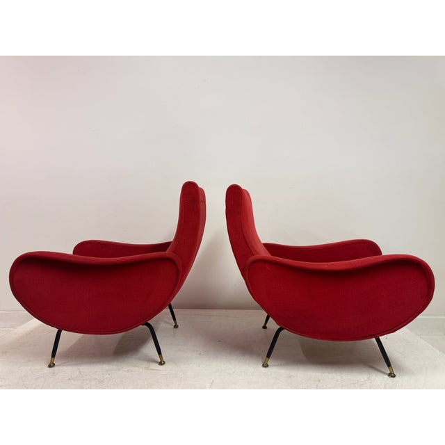 Mid-Century Italian Armchairs, 1960s, Set of 2 For Sale - Image 16 of 17