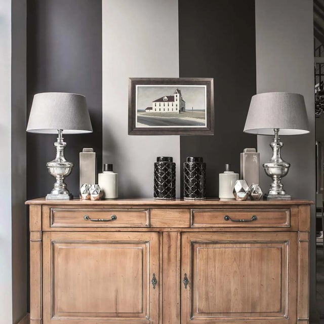 Stunning gouache on cardboard painting by American Artist Harry Bennett (1925 -). Early hyperrealist design featuring a...