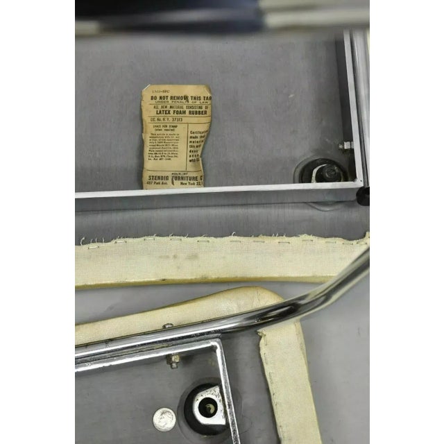 Mid 20th Century Vintage John Behringer Stendig Chrome Modern Prometheus Bar Stools - Set of 3 For Sale - Image 9 of 12