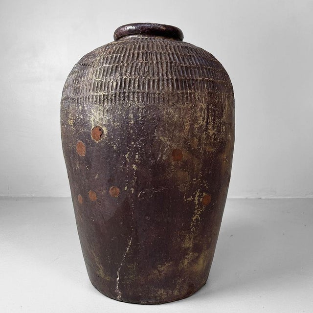 Meiji Tokoname (常滑) Tsubo Jar, Japan For Sale - Image 10 of 18