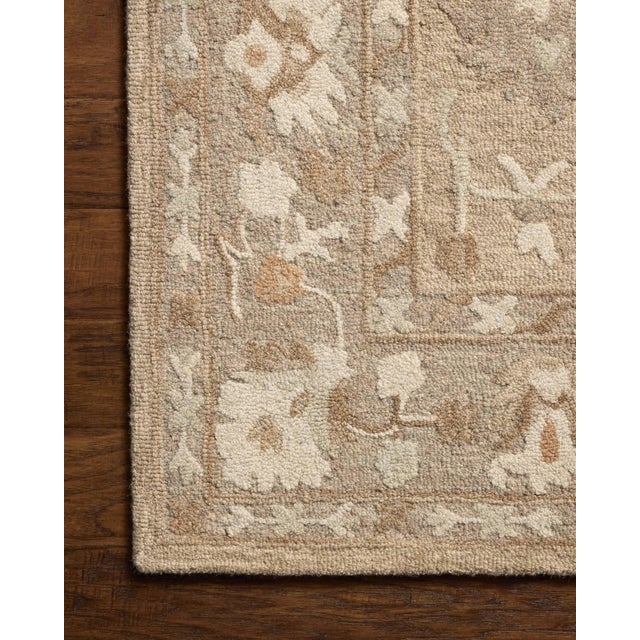 2020s Chris Loves Julia x Loloi Dorothea Khaki / Dove 11'-6" x 15' Area Rug For Sale - Image 5 of 7
