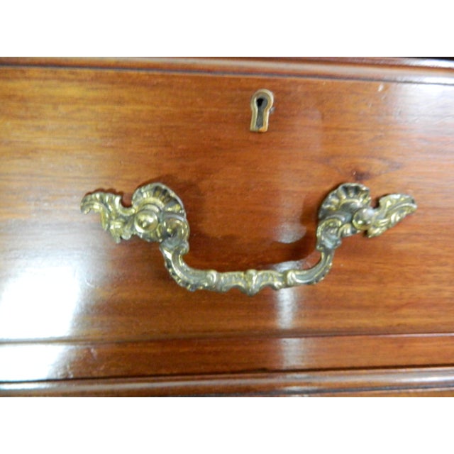 Wood Antique Mahogany Chest of Drawers from Warings & Gillow, 1890s For Sale - Image 7 of 18