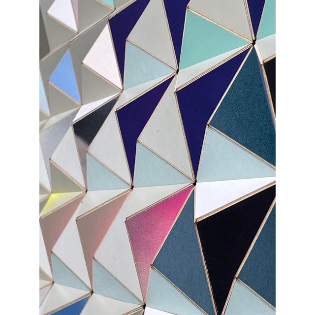 Early 21st Century Sebastian Welzel, Fis-4 Topographie, Laminated Cardboard, Limited Edition 49 of 150 For Sale - Image 5 of 9