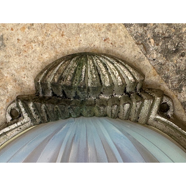 Art Deco Wall Sconces by Georges Leleu, 1930, Set of 2 For Sale - Image 12 of 18